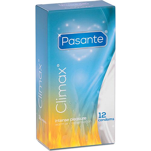 Pasante Climax Condoms with Heat and Cool Sensations
