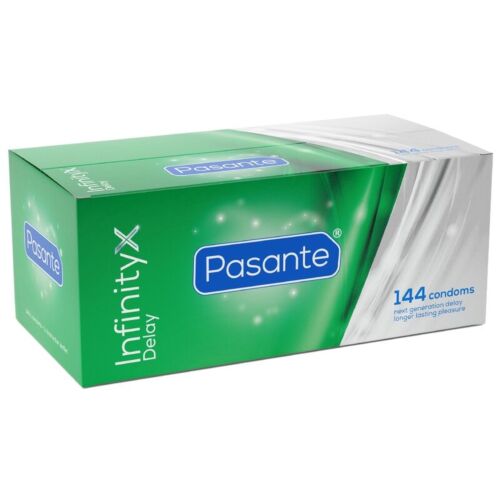 Delay Condoms Pasante Infinity Box of 144 Units