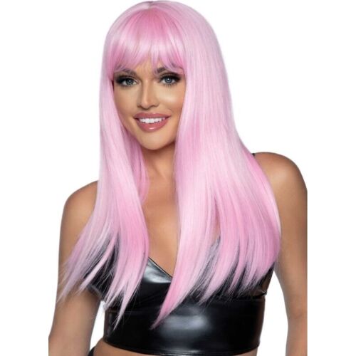 Long Straight Wig with Bangs by Leg Avenue