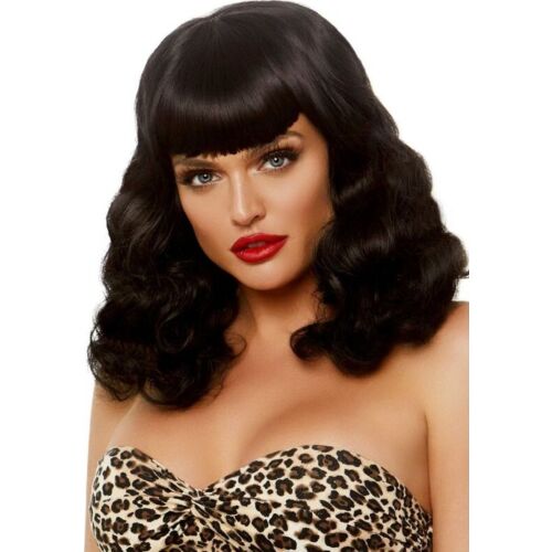 Curly Wig Leg Avenue with Luminiscence Under UV Light