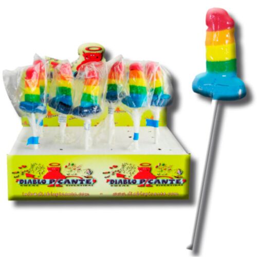 Gummy Lollipop PRIDE - Assorted Fruit Flavours