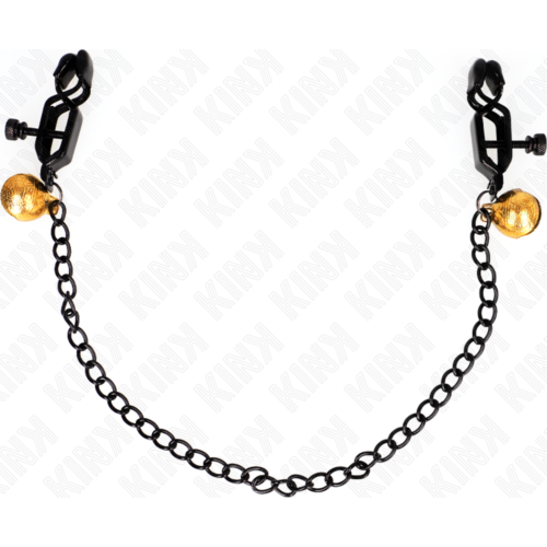 Nipple Clamps KINK Flat Chain with Bell