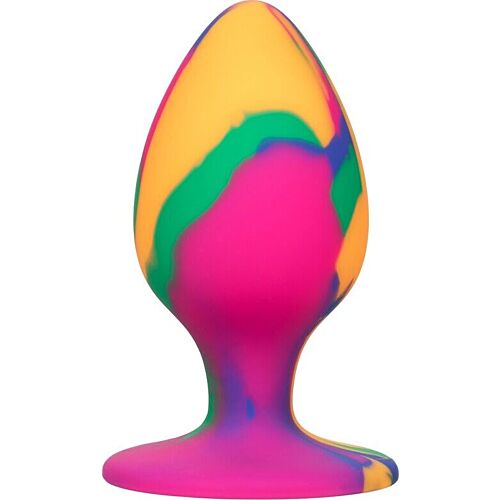 Anal Plug CALEXOTICS Cheeky Large Tie-Dye for Hands-Free Play