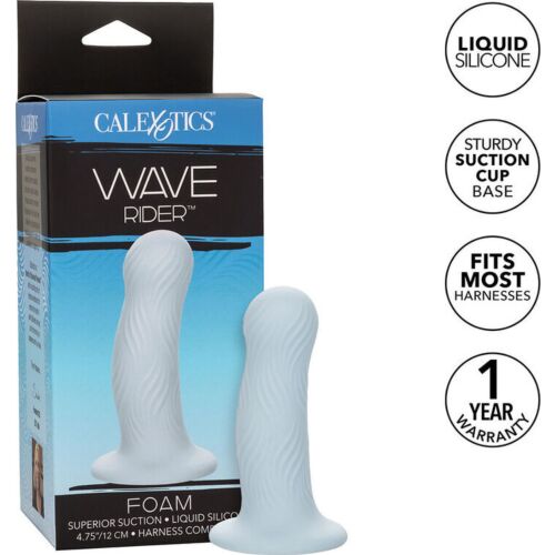CalExotics Wave Rider Anal Plug with Bulbous Design