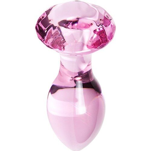 Glass Anal Plug S Pleasures Crystal LUNA