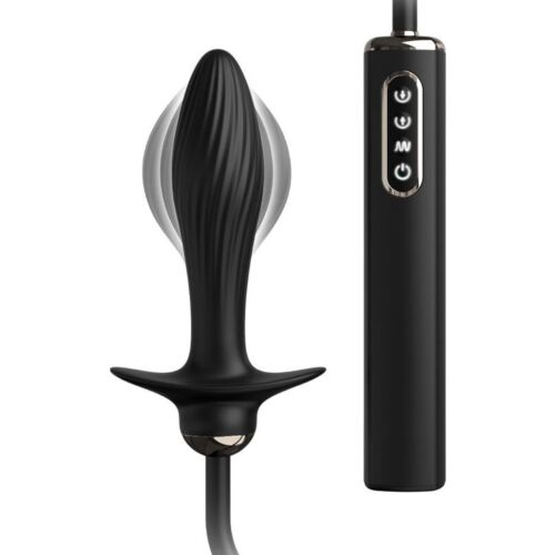 Anal Plug Inflatable & Vibrator Auto-Throb by Anal Fantasy
