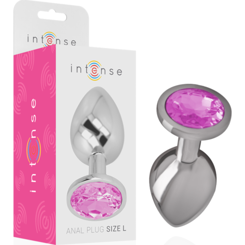 Anal Plug INTENSE with Diamond Jewel Size L