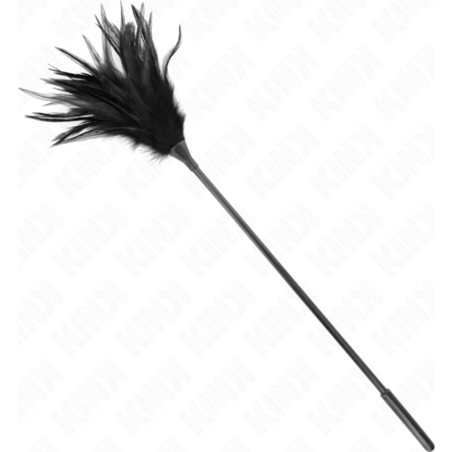 Feather Duster KINK Multiple Black Tickle 45 cm