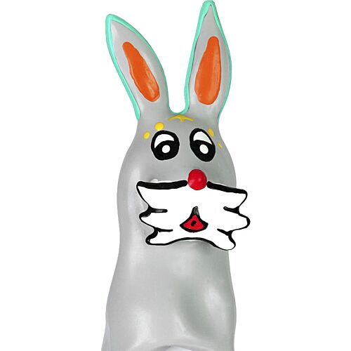 Novelty Condomerie Bunny XL Hand-Painted Condom