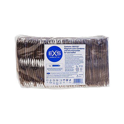 Exs Magnum Large Condoms — 60mm Roomy Fit