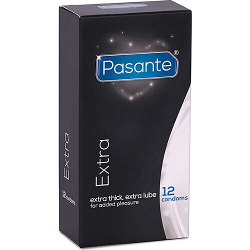 Pasante Extra Extra-Thick Condoms (3 pack)