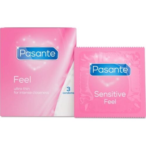 Pasante Sensitive Ultra Thin Condoms – 3 Units
