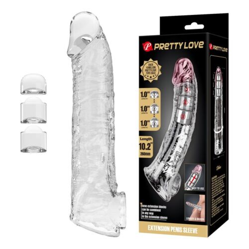 FOR HIM PRETTY LOVE Adjustable Penis Sleeve 26 cm