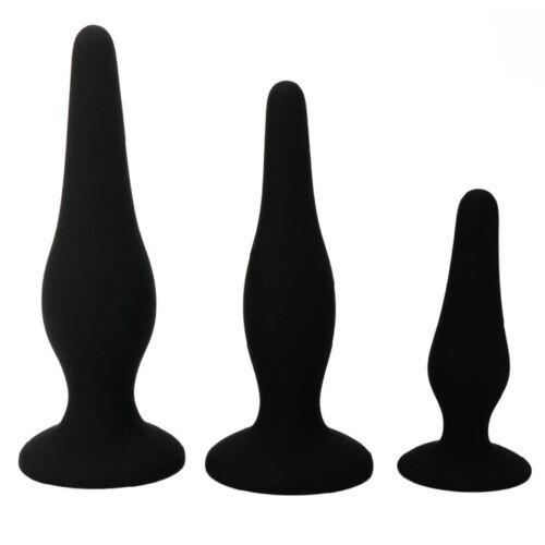 Anal Plugs Silicone Initiation Kit by Anal Toys for Beginners