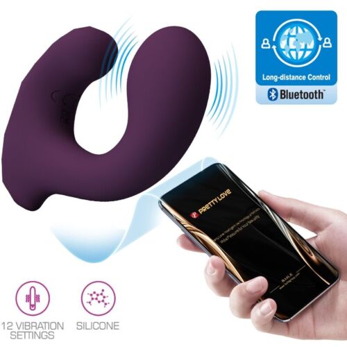 Vibrator Pretty Love Billy with Remote App Control