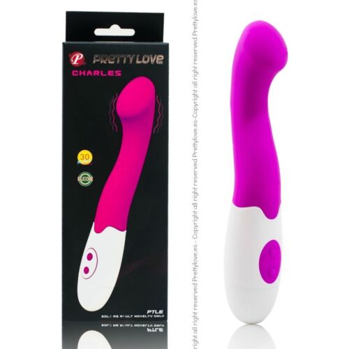 G Spot Vibrator Pretty Love Flirtation Charles with 30 Modes