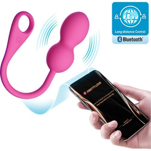 Vibrating Balls Pretty Love Elvira with Mobile App Control