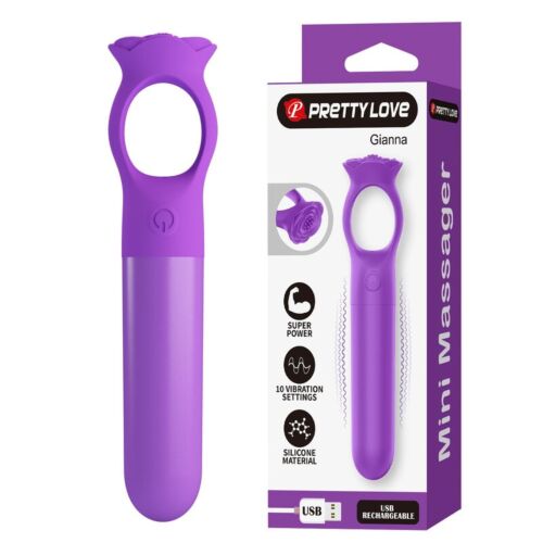 HIGH TECH Giana Rechargeable Mini Vibrator
