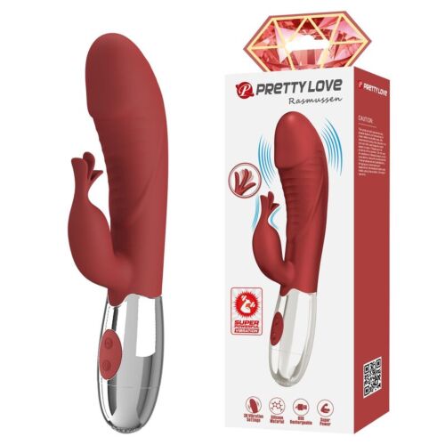 HIGH TECH Rosewood Rabbit Vibrator