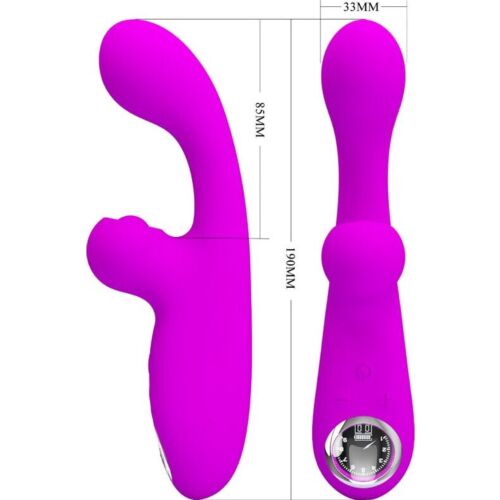 Rabbit Vibrator Pretty Love Skylar with Dual Stimulation