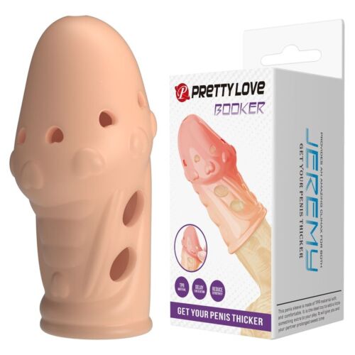 Cockring FOR HIM SOCKER Textured Penis Sleeve