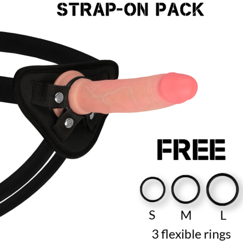 Dildo Rock Army Avenger 19 cm with Harness