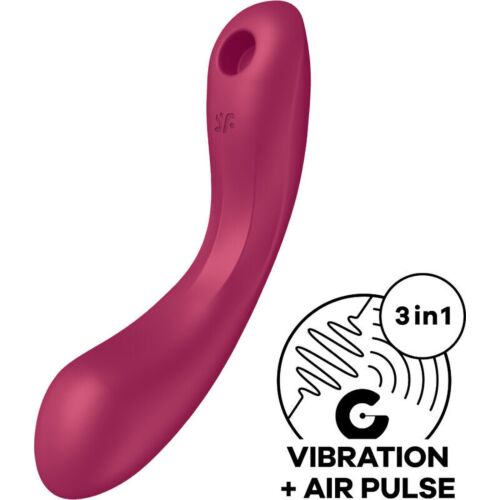 Suction Toy Satisfyer Curve Trinity 1 with Air Pulse Vibration