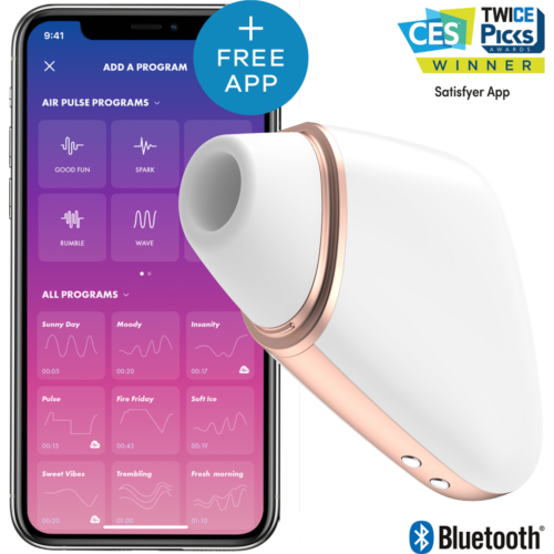 Suction Vibrator Satisfyer Love Triangle with App Control