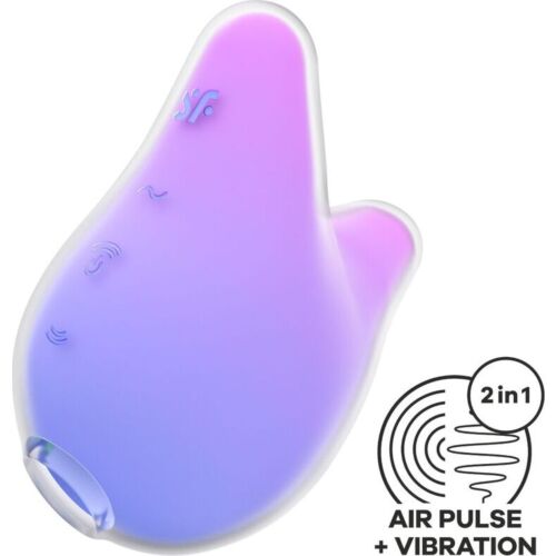 Suction Vibrator Satisfyer Mermaid Vibes with Air Pulse Technology
