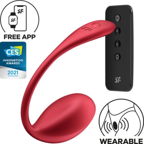 Satisfyer Shiny Petal G-Spot Vibrator with App Control