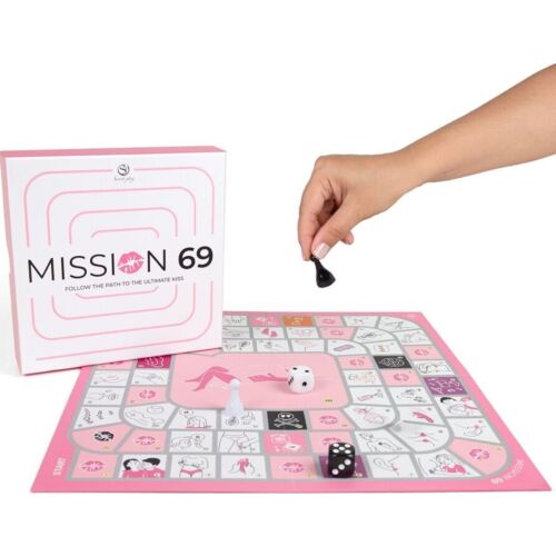Board Game SecretPlay Mission 69 with 69 Spicy Challenges