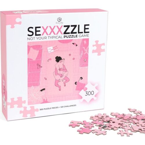 Tabletop Game SECRETPLAY SEXXXZZLE with Spicy Challenges
