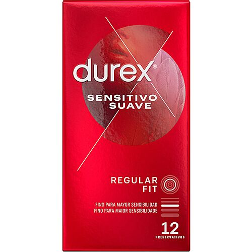 Durex Sensitive Condoms 12 Units - Thinner Design