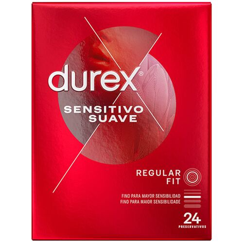 Durex Sensitive Condoms 24 Units - Thinner and Better Fit