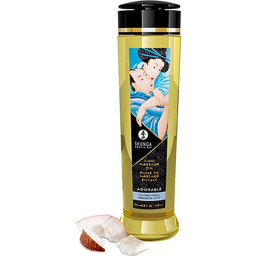 SHUNGA Adorable Erotic Massage Oil 240 ML - Silky Feel