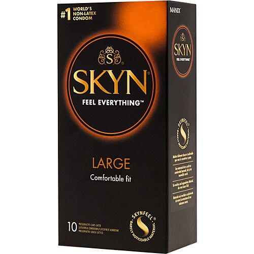 SKYN Large Extra Adjustment Condoms – Comfort and Fit