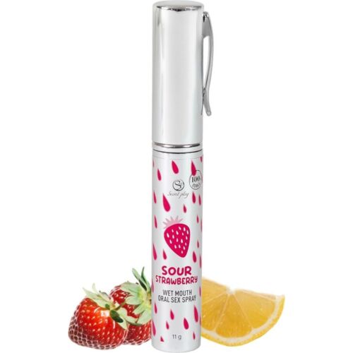Oral Sex Spray Secretplay Sour Strawberry for Moisture