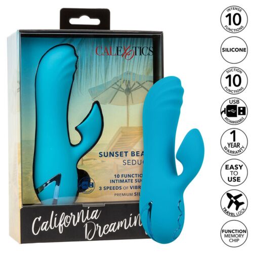 CALEXOTICS Sunset Beach Seducer Suction Vibrator