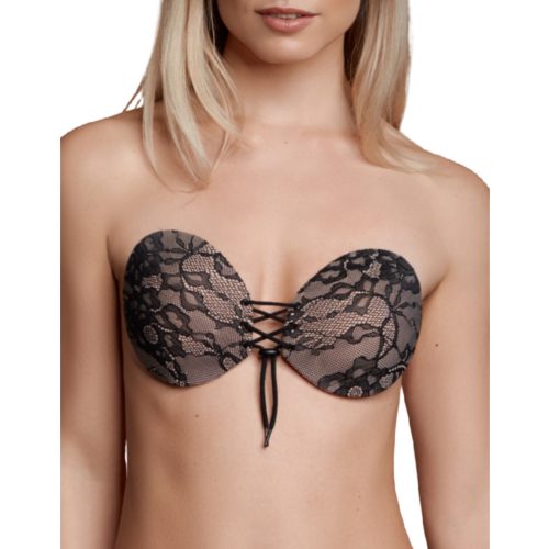 Adhesive Bra BYE BRA Round Lace-it for Backless Outfits