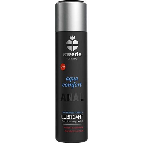 Anal Lubricant Swede Aqua Comfort 60ml - Long-lasting Formula
