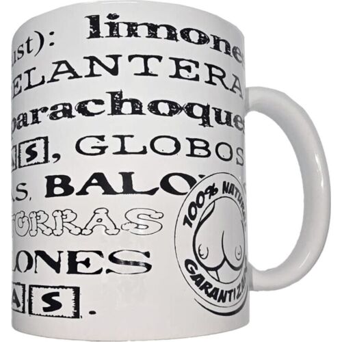 Ceramic Mug DIABLO PICANTE with Humorous Design
