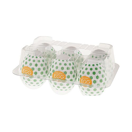 Masturbator Egg Tenga EGG WONDER STUD with Pyramidal Textures