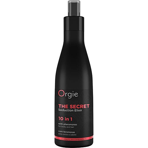 Orgie the secret elixir body and hair moisturizer with pheromones 10 in 1