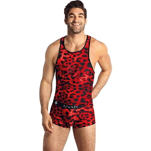 Men's Savage Top by ANAIS - Bold Animal Print
