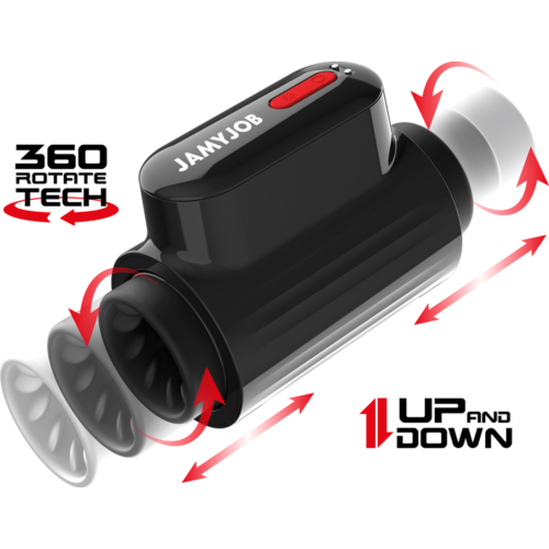 Masturbator JAMYJOB Vortex with Turbo Mode and 360 Rotation