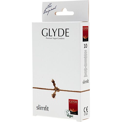 Glyde Ultra Slimfit Condoms - 100% Vegan and Lubricated