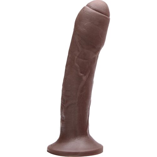 Realistic Dildo Tantus Uncut 2 Mocha with Soft Touch