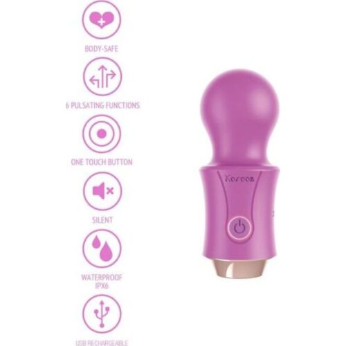 Mini Vibrator XOCOON Traveller Wand with Powerful Vibrations
