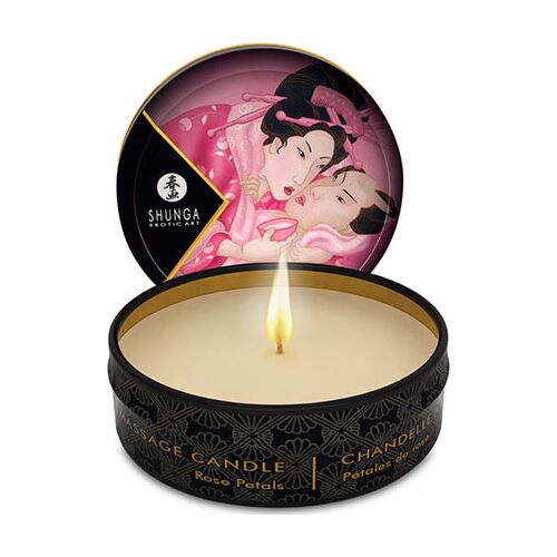 Massage Candle Shunga Mini Caress with Rose Aroma