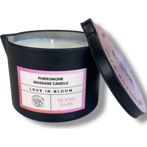 Massage Candle Eye of Love Bloom Sativa Sunny Daze